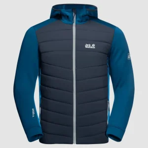 Remise ✔️ Randonnee Pedestre Homme Jack Wolfskin Polaire Jack Wolfskin Crossing Peak 3xl BLEU 🛒 économies garanties 12