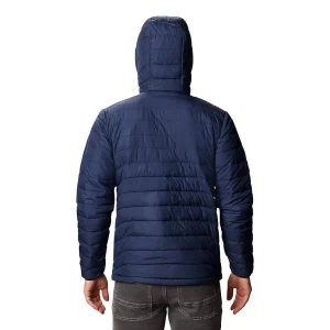 mode pas chere Le moins cher 👍 Montagne Homme Columbia Columbia Powder Lite Hooded BLEU 👍 18