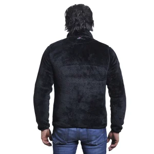 Bon marché 👍 Mode- Lifestyle Homme Peak Mountain Blouson Polaire Homme Carian NOIR ❤️ grande qualité 14