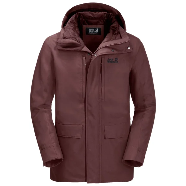 Bon marché 🤩 Randonnee Pedestre Homme Jack Wolfskin Veste Jack Wolfskin West Coast 3xl ROUGE 🥰 livraison la plus rapide 6