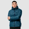 luxe soldes Les meilleures critiques de 🥰 Randonnee Pedestre Homme Jack Wolfskin Veste Jack Wolfskin Atmosphere BLEU ❤️ 5