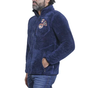 acheter Sortie 🔥 Mode- Lifestyle Homme Peak Mountain Blouson Polaire Homme Cavian BLEU ✔️ 16