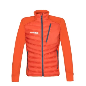 soldes pas cher Meilleur prix ⌛ Randonnee Pedestre Homme Rock Veste Hybride Rock Experience Parker ORANGE 👍 10