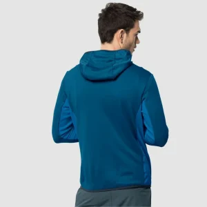 Remise ✔️ Randonnee Pedestre Homme Jack Wolfskin Polaire Jack Wolfskin Crossing Peak 3xl BLEU 🛒 économies garanties 10