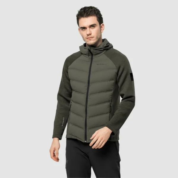 acheter Meilleur prix 🤩 Randonnee Pedestre Homme Jack Wolfskin Veste Jack Wolfskin Tasman 3xl VERT 🔥 1