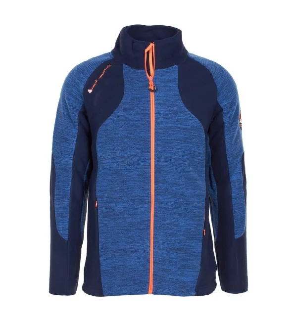 Nouveau 🔥 Ski Alpin Homme Peak Mountain Peak Mountain – Blouson Polaire Homme Cecut- Bleu BLEU 👍 excellente qualité 3