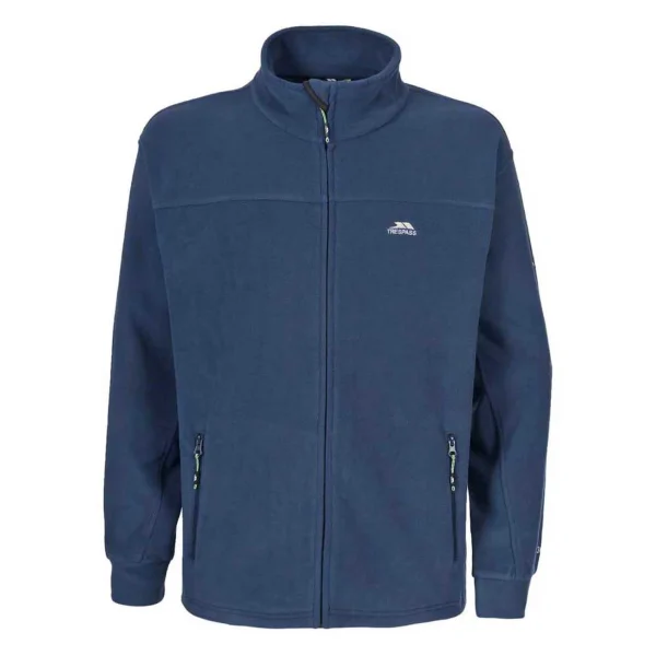 Tout neuf ❤️ Montagne Homme Trespass Trespass Bernal Fleece At300 BLEU ⭐ des prix incroyables 4