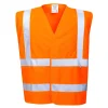 bas prix Meilleur prix 🛒 Randonnee Pedestre Adulte Portwest Gilet Haute Visibilité Résistant À La Flamme Portwest Bizflame 100% Polyester JAUNE ⭐ 5