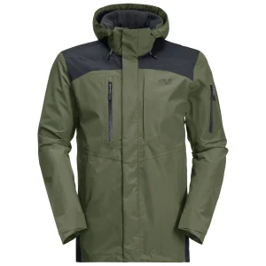 Nouvelle Collection Meilleure affaire 👍 Randonnee Pedestre Homme Jack Wolfskin Veste Imperméable Jack Wolfskin Activate Tour VERT 😀 16